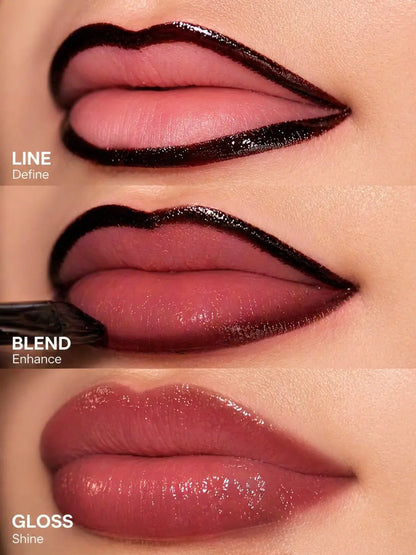 Glow Flip Lip Duo | Lip Stain + Hydrating Lip Oil DIELOK